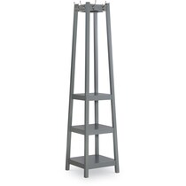 pinnacle gray coat rack   