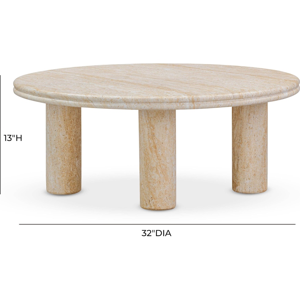 pinnacle neutral side table   