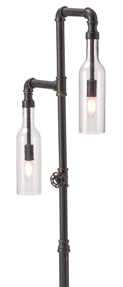 Pipe Bottle Floor Lamp American Signature Furniture