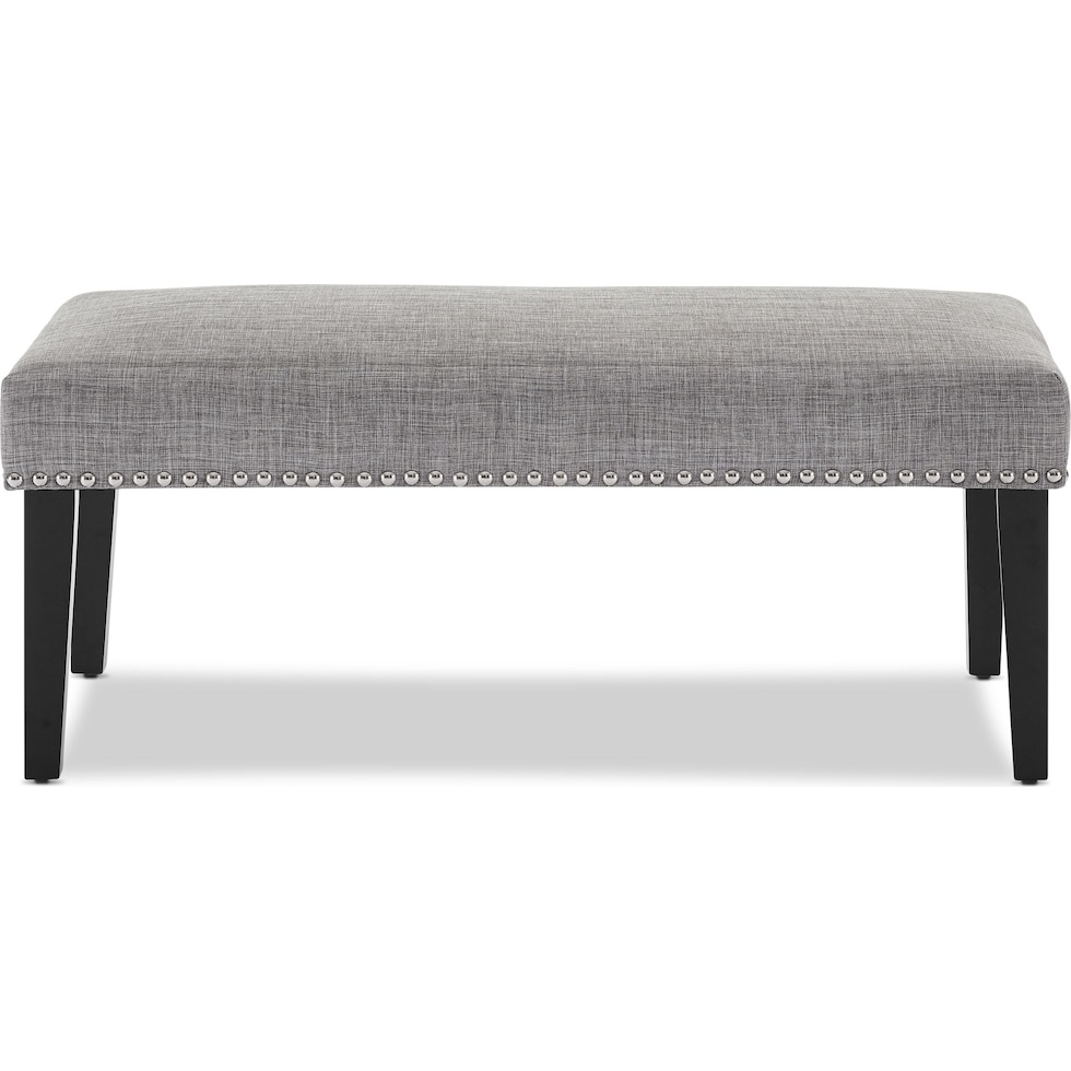 piper gray  pc queen bedroom set   