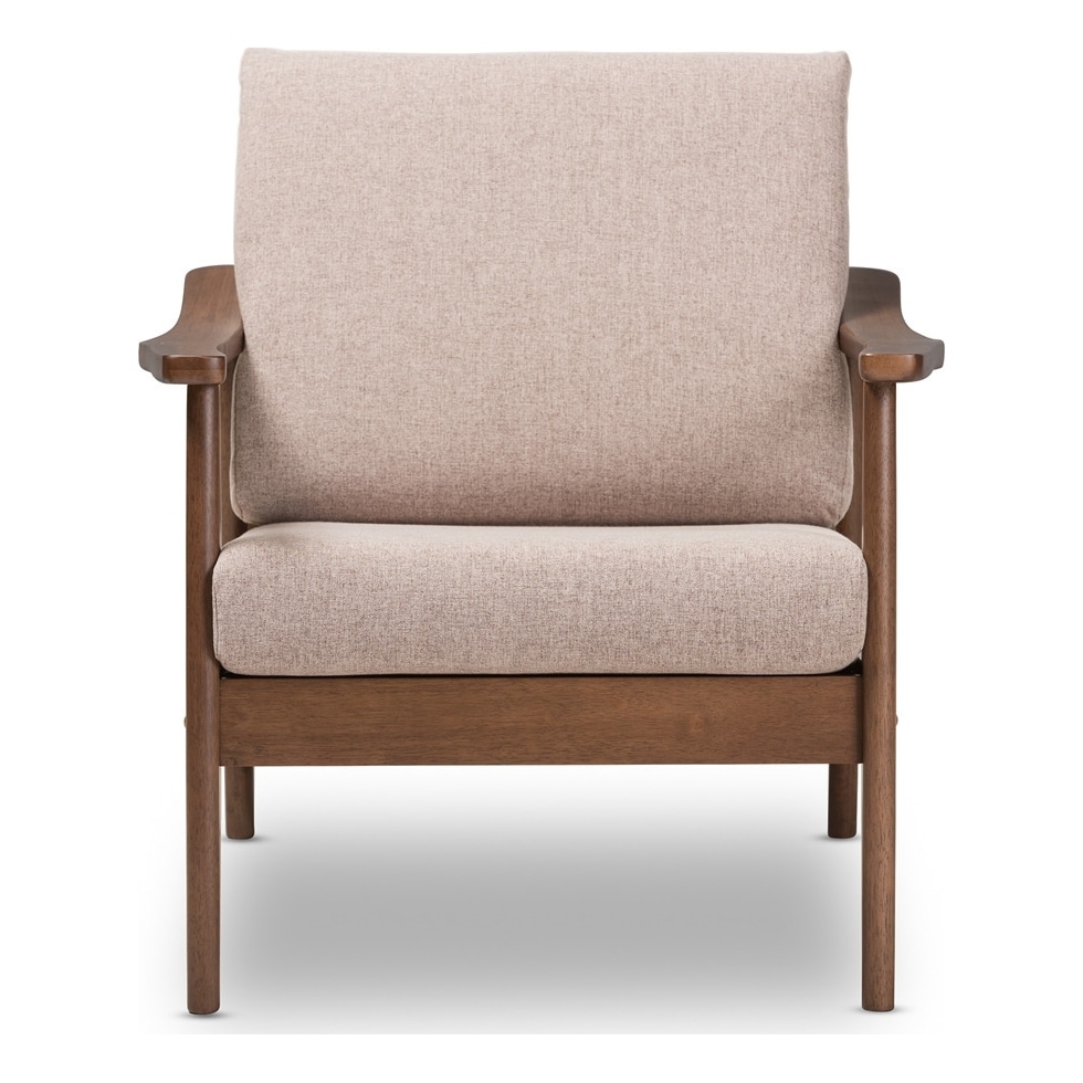 piper light brown accent chair   