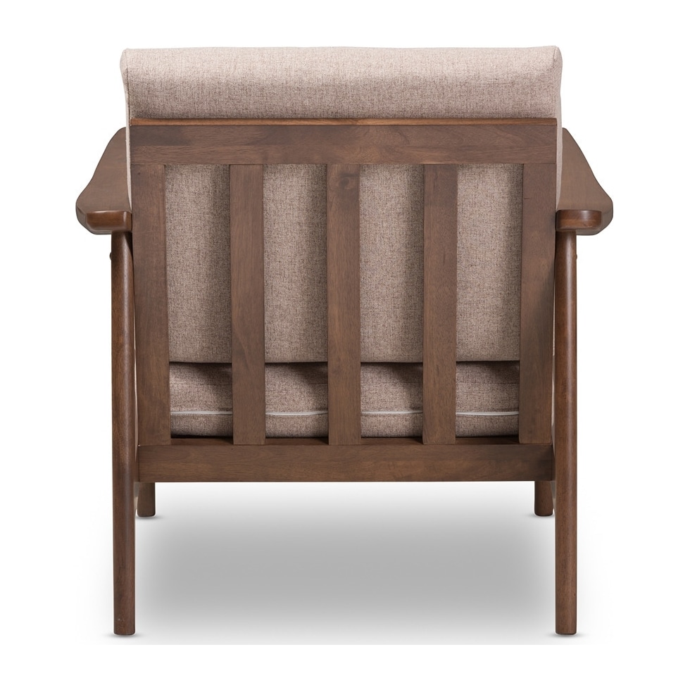 piper light brown accent chair   