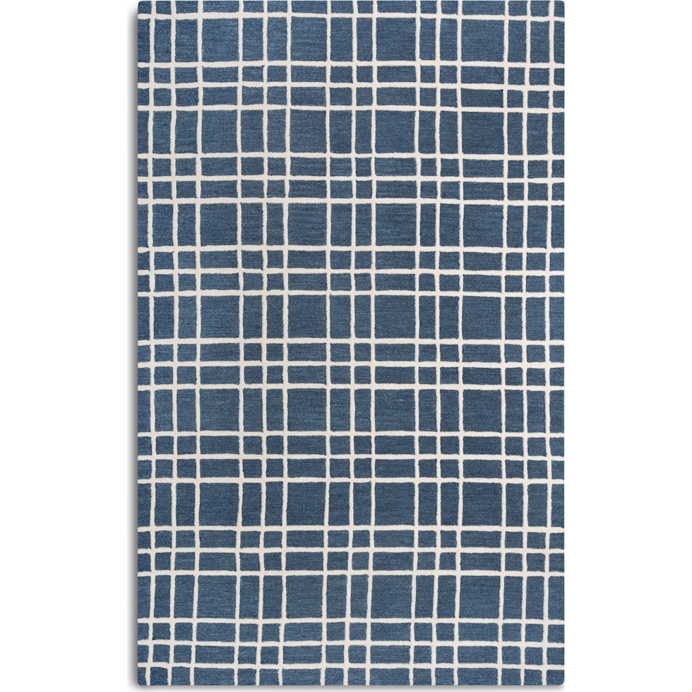 pippa blue area rug  x    