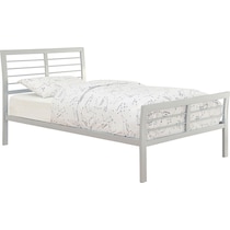 pirro silver twin bed   