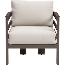 placida white outdoor chair   