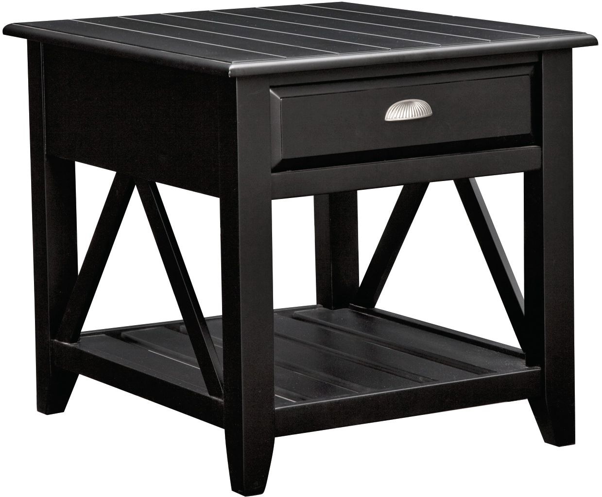 Plantation Coastal End Table American Signature Furniture