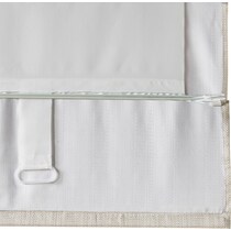 platt white window shade   