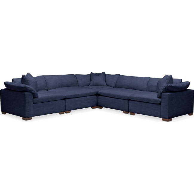 Living Room Furniture - Plush 5-Piece Sectional