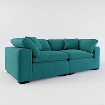 plush blue sofa web   