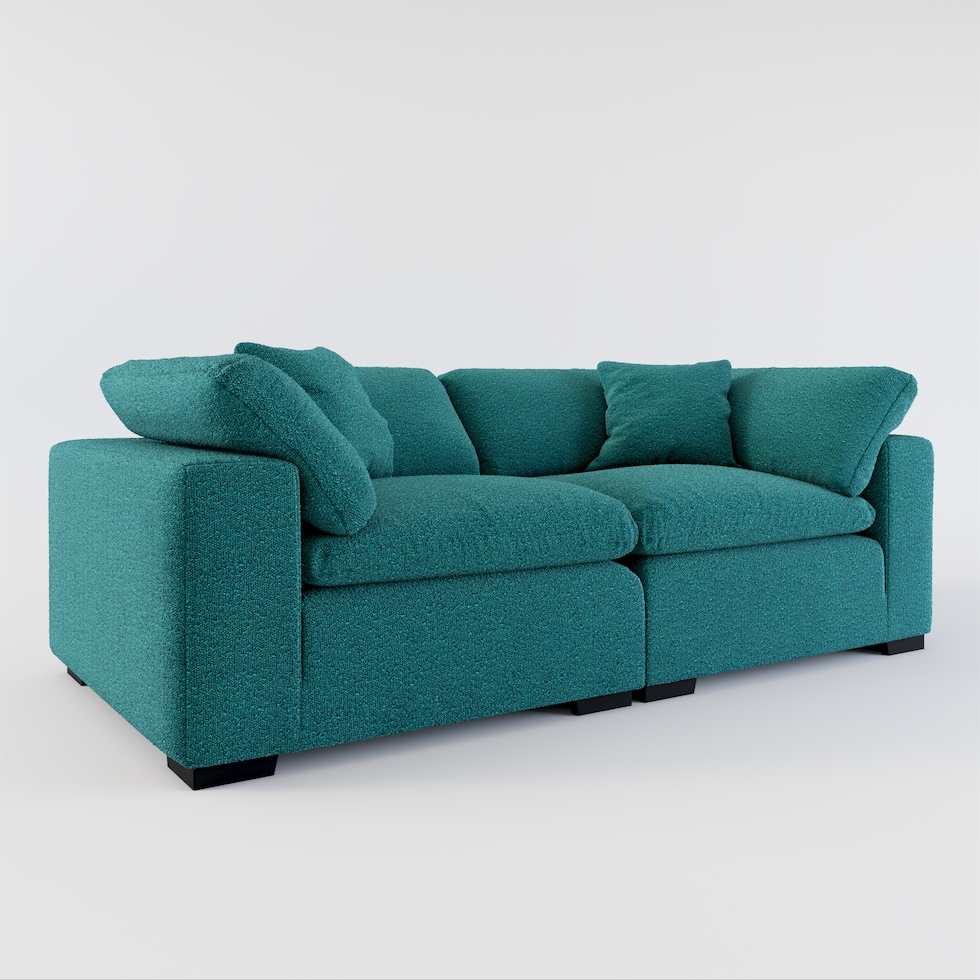 plush blue sofa web   