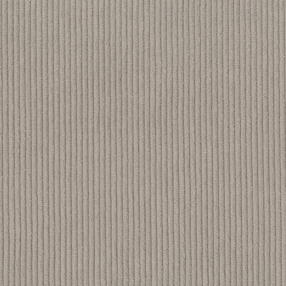 plush gray armless chair   