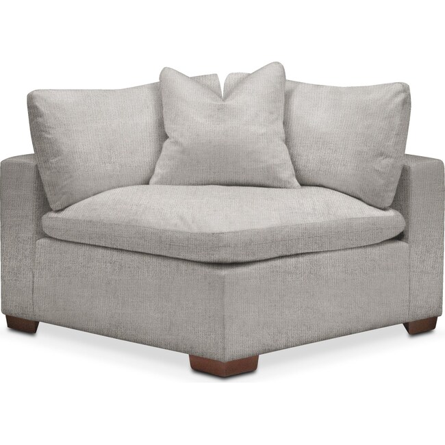 Living Room Furniture - Plush Corner Chair