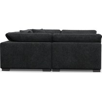 plush gray sectional   