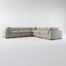 plush gray sectional web   