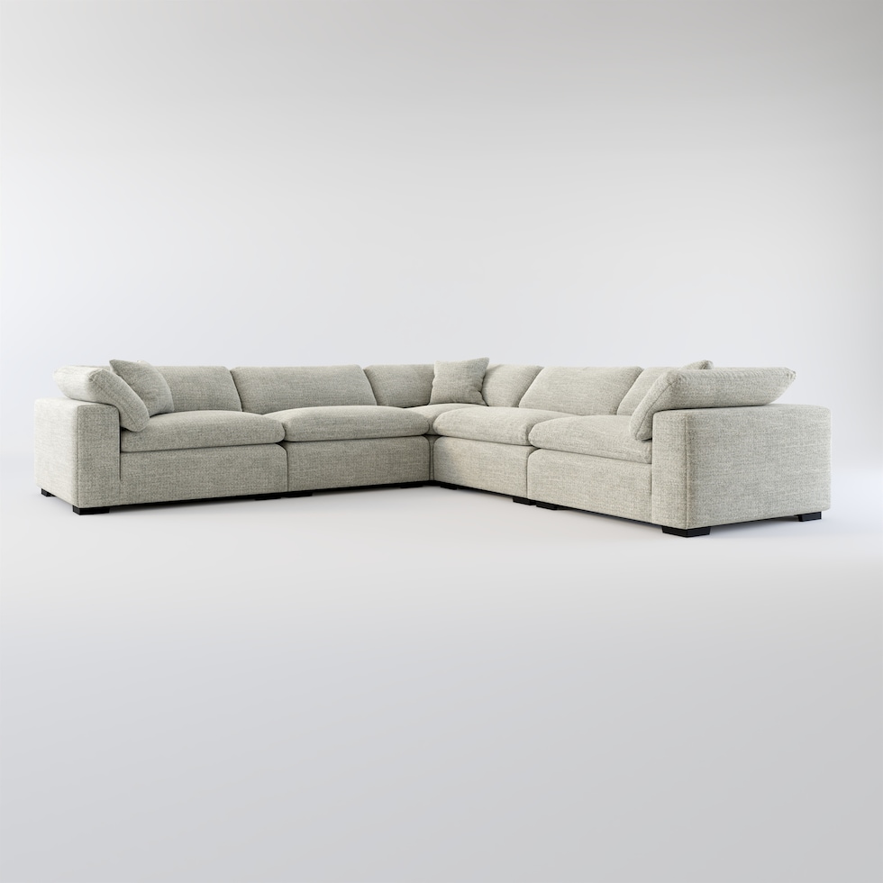plush gray sectional web   
