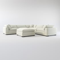 plush gray sectional web   