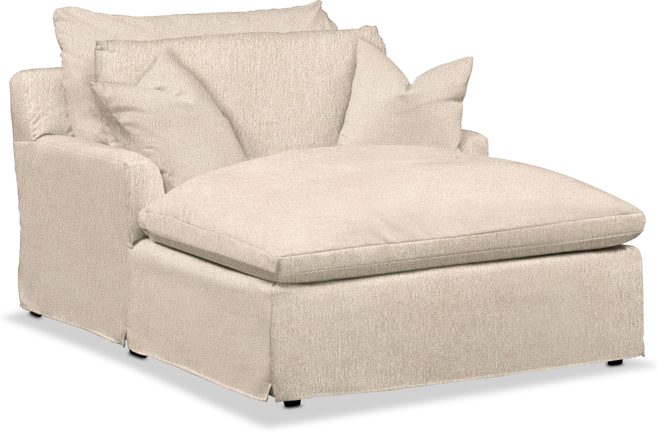 Plush Performance Chaise Halifax Shell American Signature Furniture