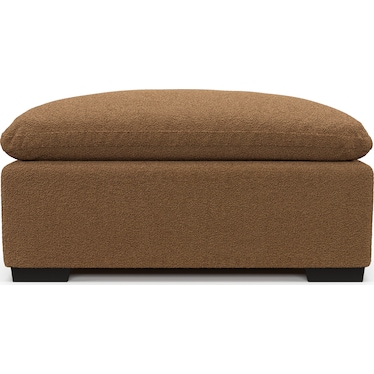 Plush Ottoman