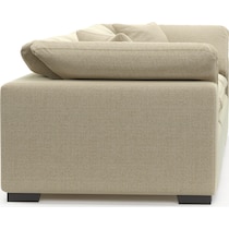 plush light brown sofa   