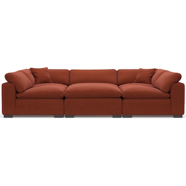 Plush 6-Piece Pit Sectional