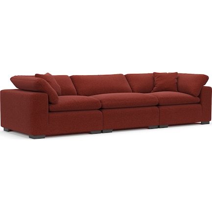 Plush 3-Piece Sofa