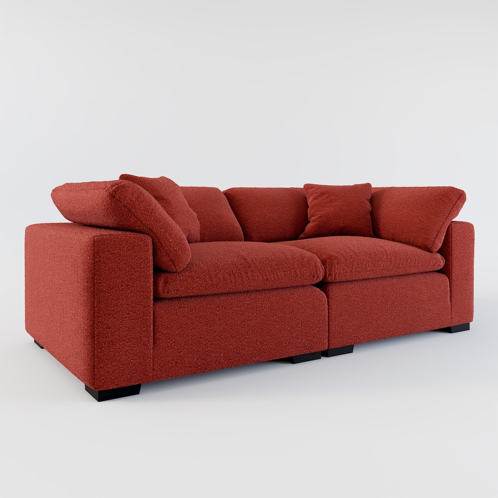 plush red sofa web   