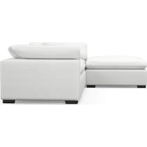 plush white  pc living room   