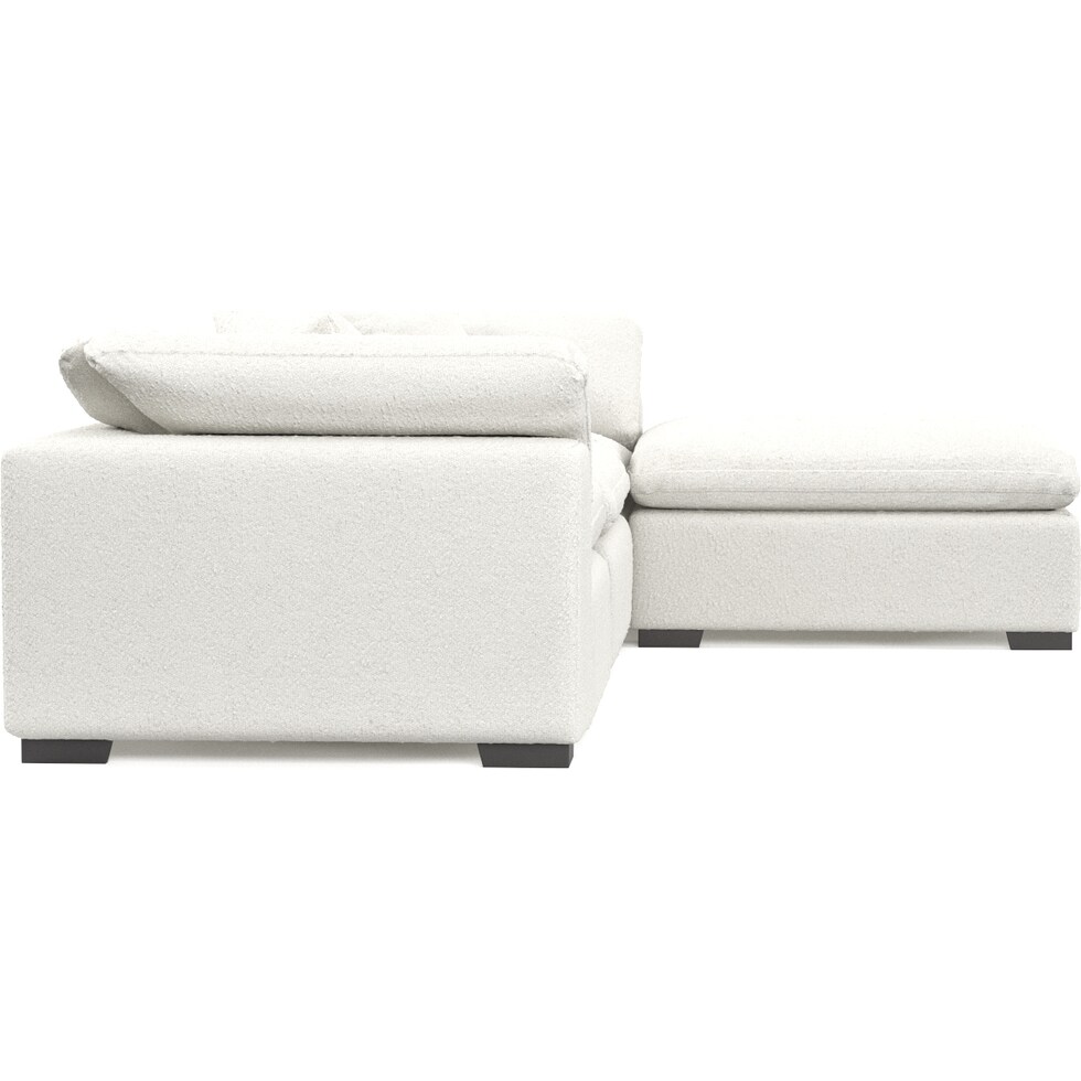 plush white  pc living room   