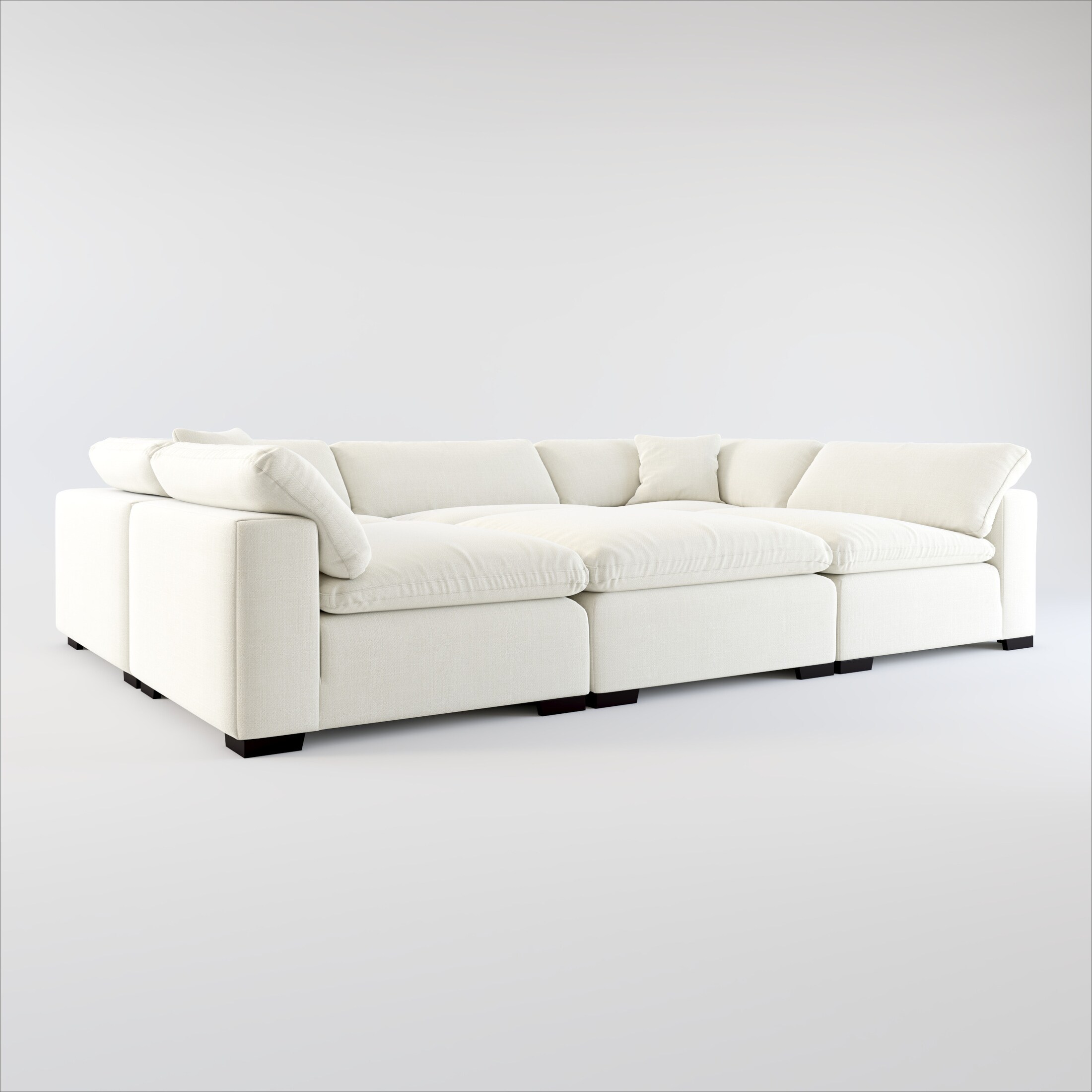 Modular sectional store 6 piece