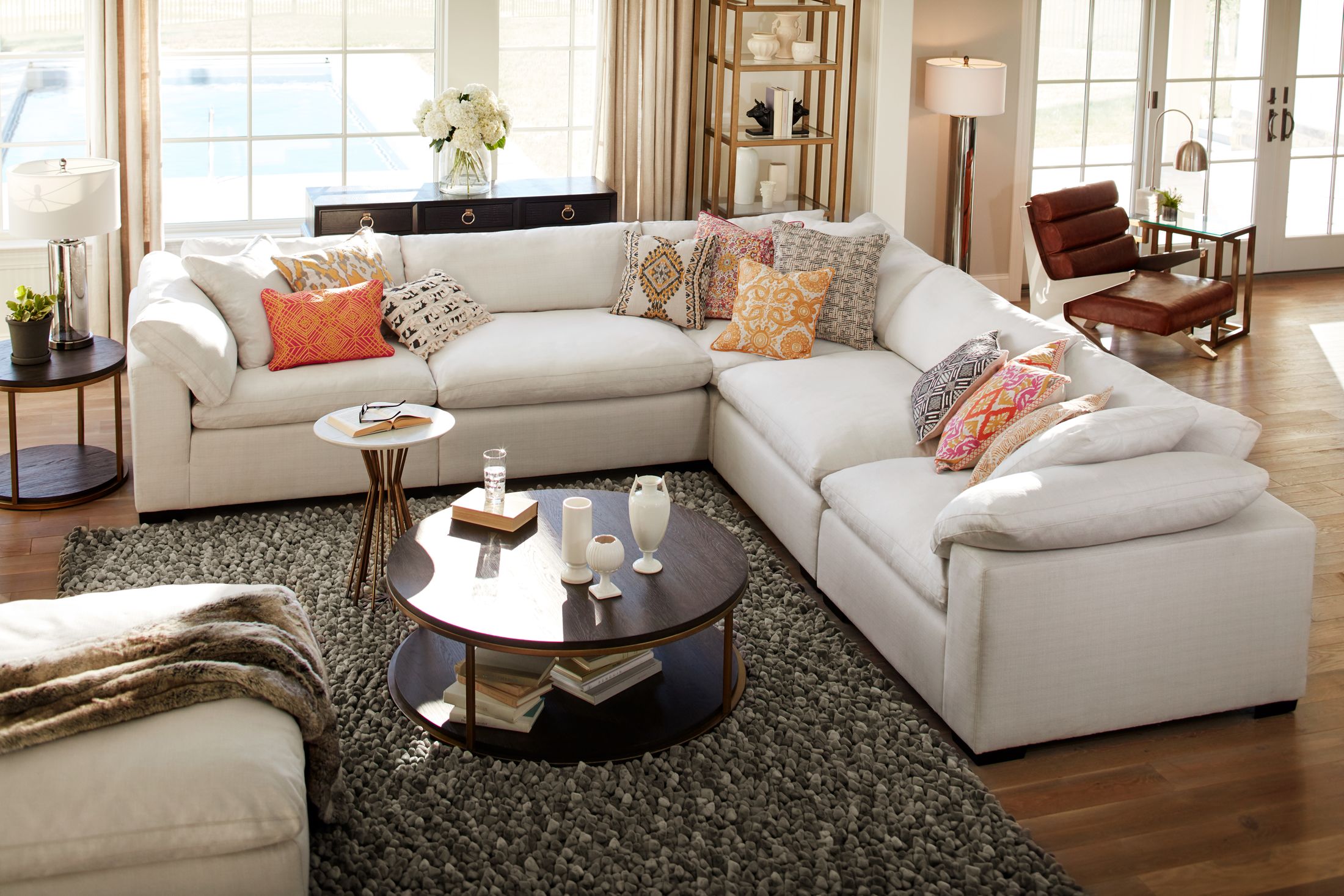 Plush 5-Piece Sectional | American Signature Furniture