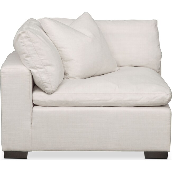 Living Room Furniture - Plush Corner Chair