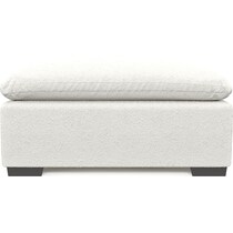 plush white ottoman web   