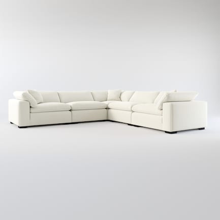 Bliss 5-Piece Sectional and Ottoman