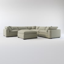 plush white sectional web   