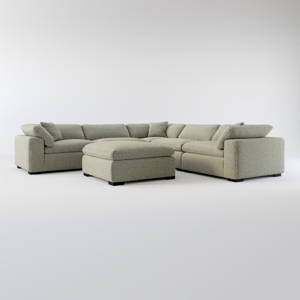 plush white sectional web   