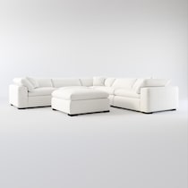 plush white sectional web   