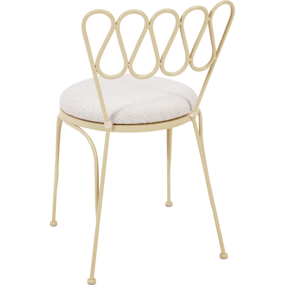 plymouth white outdoor dining chair   