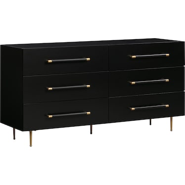 Pollux 6-Drawer Dresser