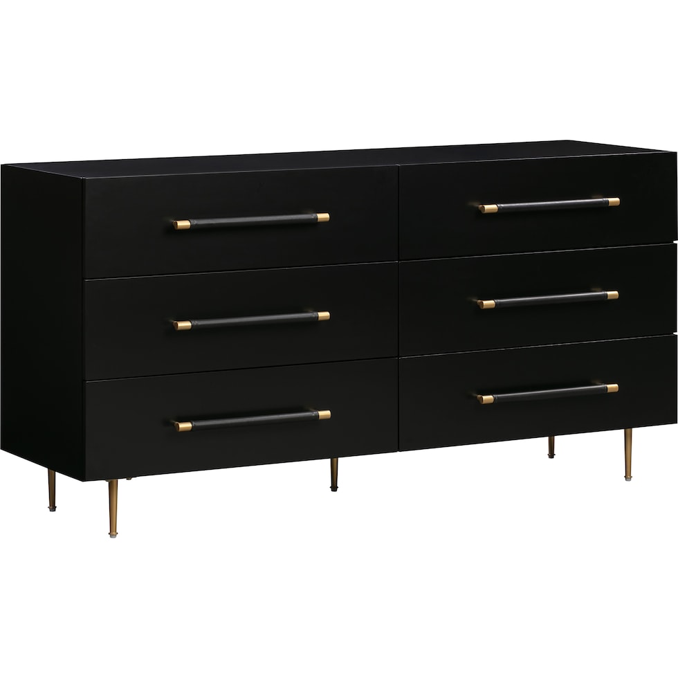 pollux black dresser   