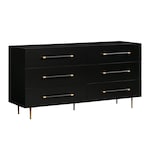 pollux black dresser   
