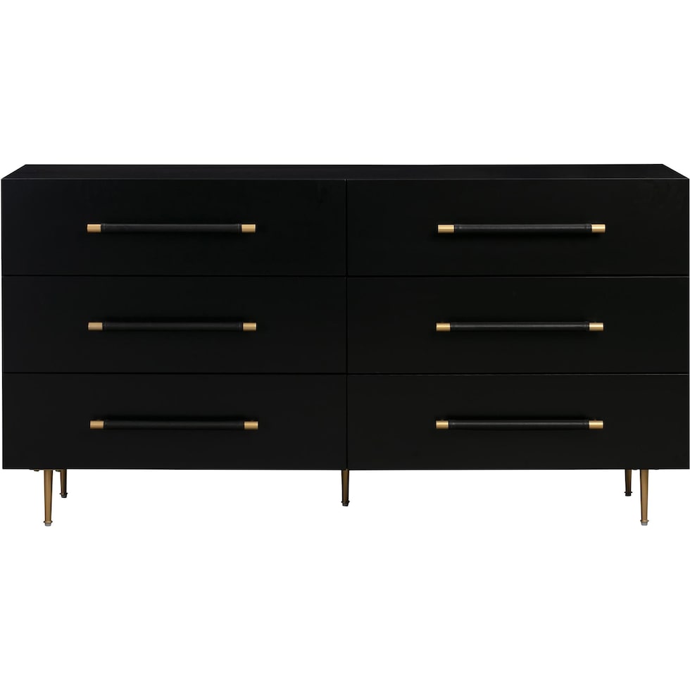pollux black dresser   
