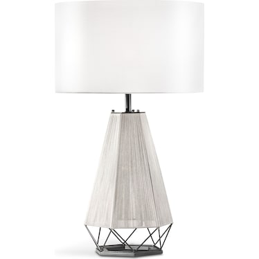 Polygon 28'' Table Lamp