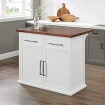 popeye white kitchen island   