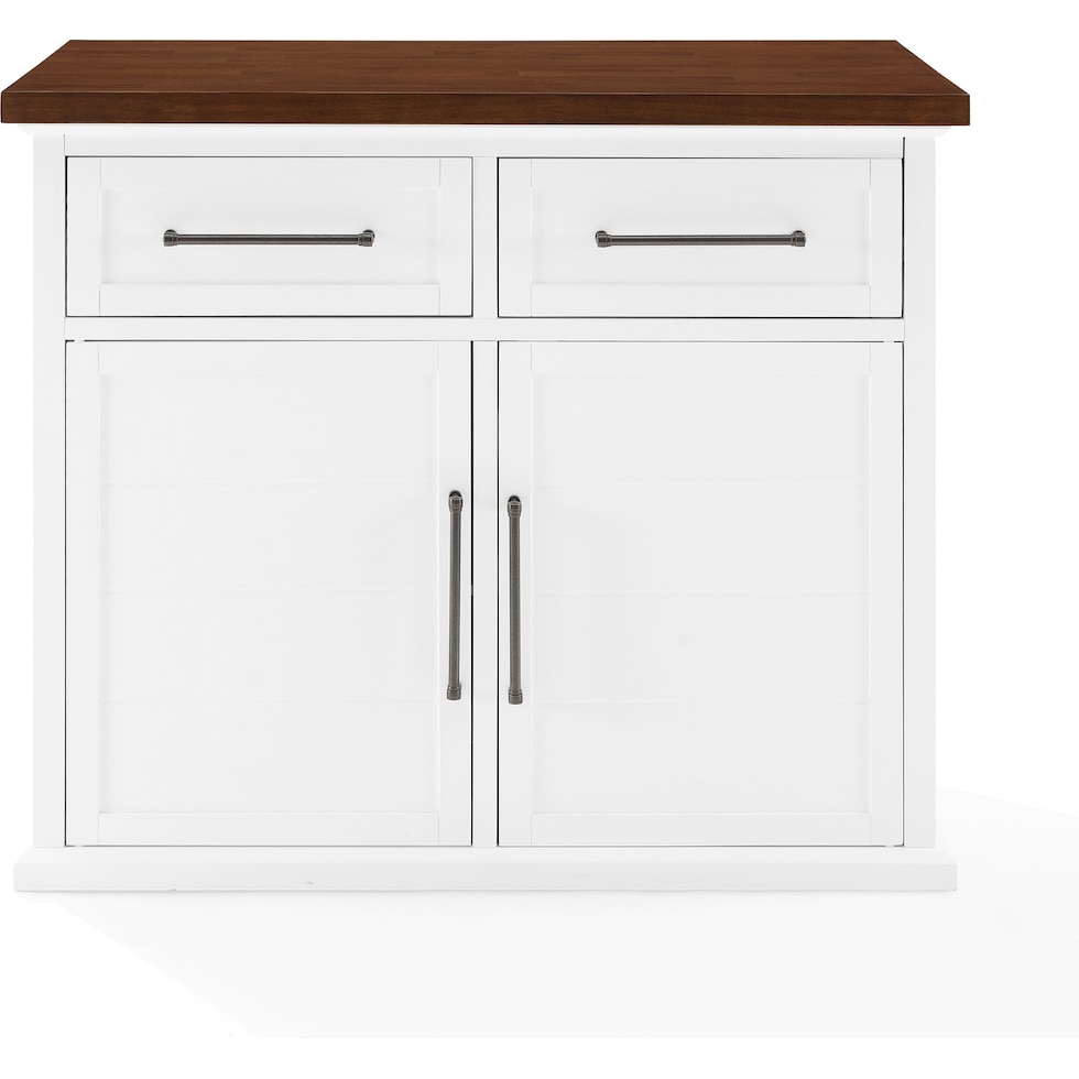 popeye white kitchen island   