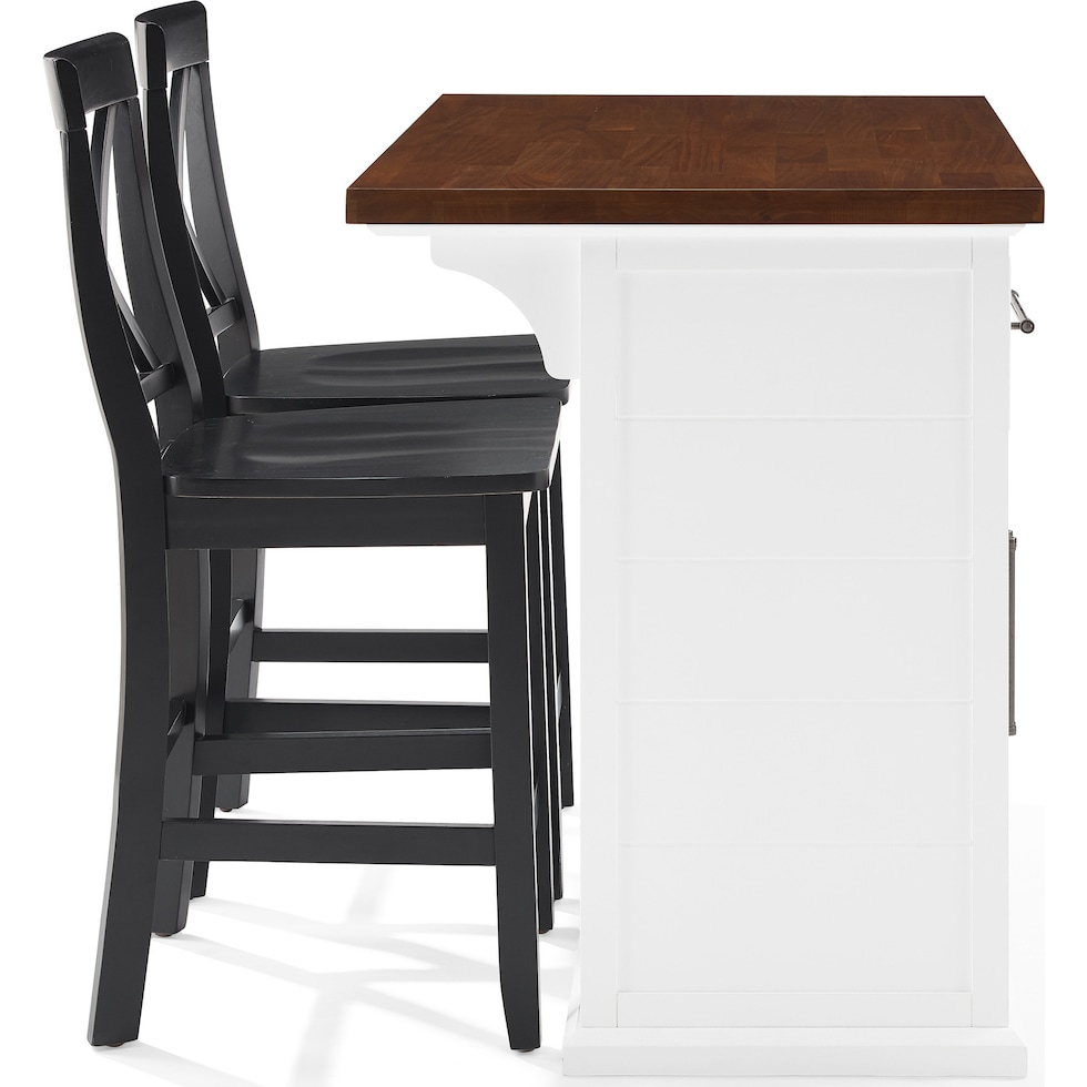 popeye white kitchen island   