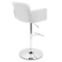 porter white bar stool   