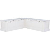 porter white bench   