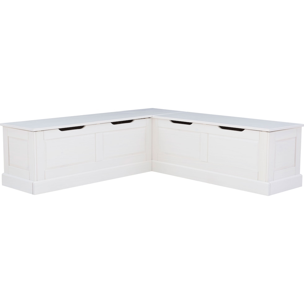 porter white bench   