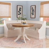 porter white corner nook   