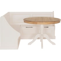porter white corner nook   